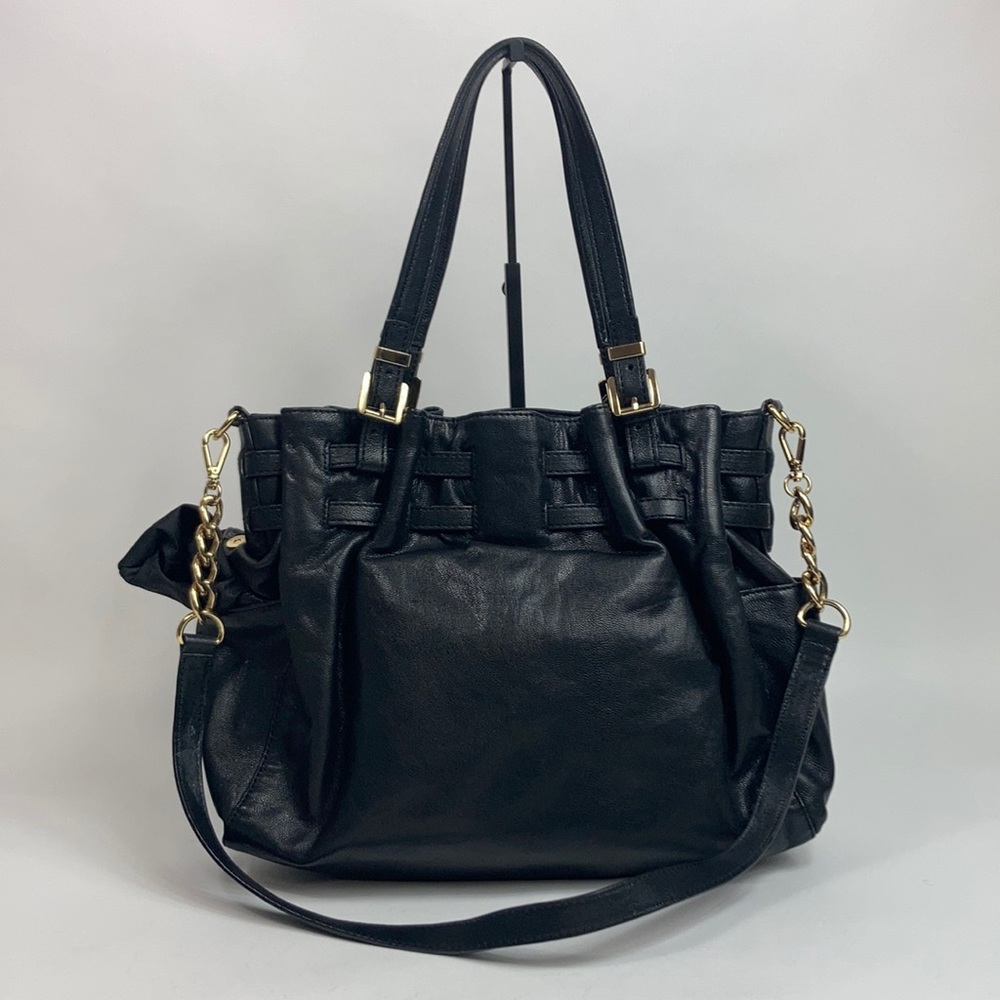 MICHAEL KORS black leather Shoulder Bag